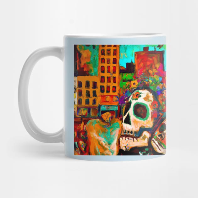 DAY OF THE DEAD SUGARSKULL4 by Art Unplugged